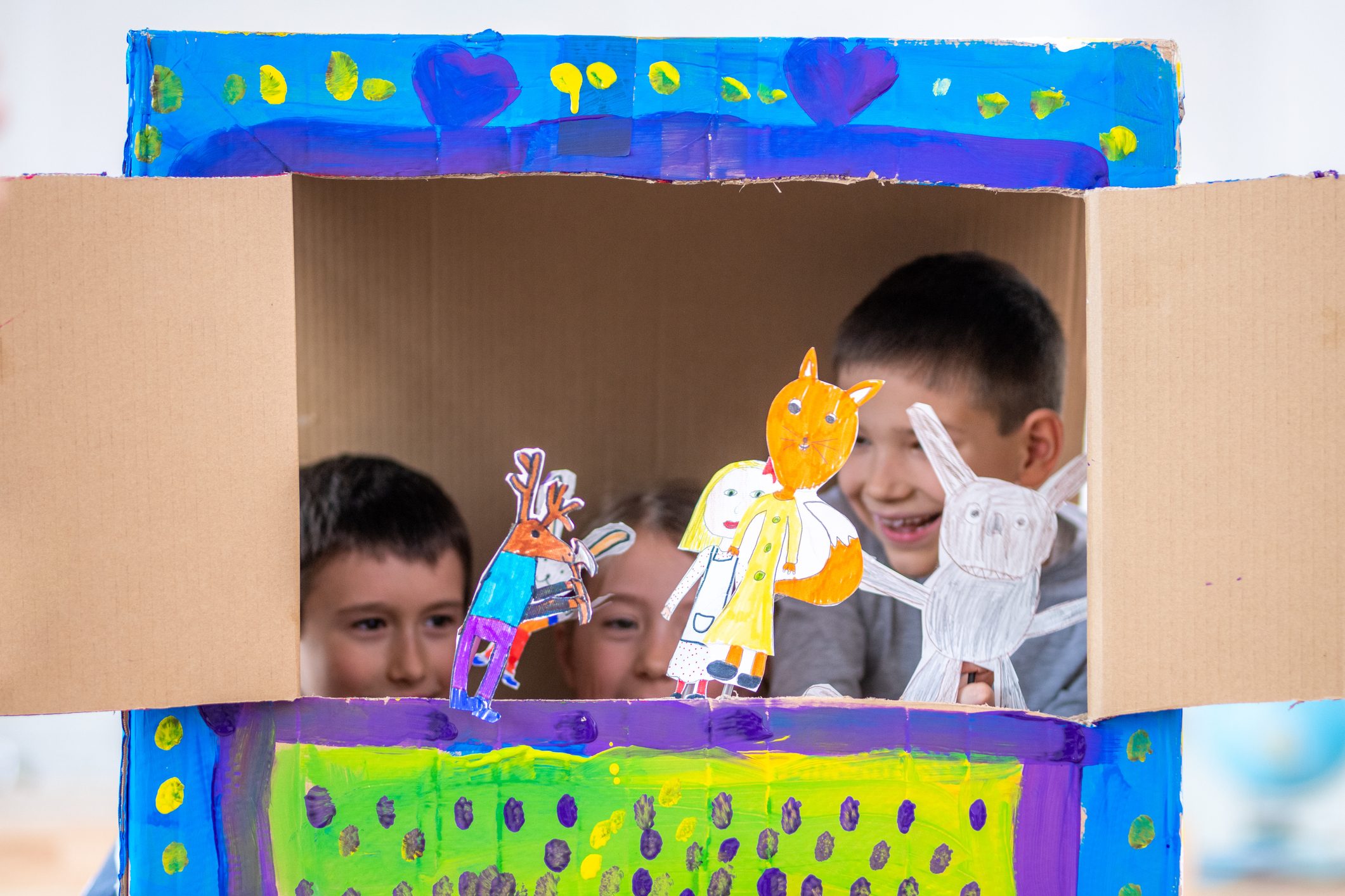 Kit Completo Per Marionette Per Bambini – Set Creativo Fai Da Te Con Pupazzi E Accessori Per Il Gioco Di Ruolo