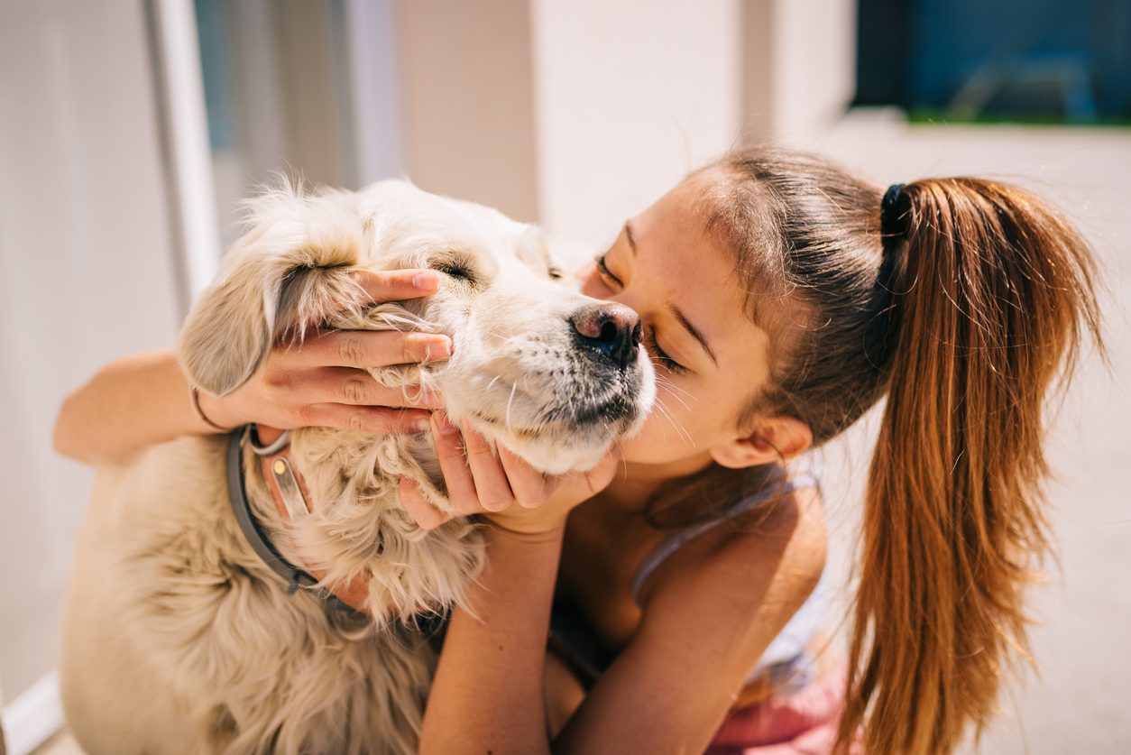 bambini cani benefici